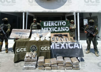 Aseguran armas, droga y vehículo en operativo conjunto en Ciudad Valles
