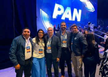 Enrique Galindo participa en evento nacional del PAN junto a Jorge Romero Herrera
