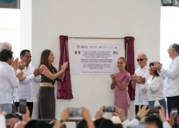 EU y México inauguran planta para combatir el gusano barrenador; destacan cooperación bilateral