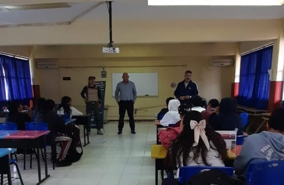Guardia Civil Estatal realiza acciones preventivas y pláticas en escuelas de Matehuala