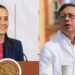 Sheinbaum respalda a Petro y denuncia campaña de ultraderecha para influir en elecciones de Colombia