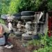 Vuelca camión de carga en la carretera Valles-Rioverde