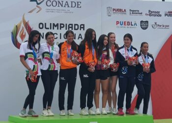Plata y bronce para tenistas potosinas en la Olímpiada Nacional