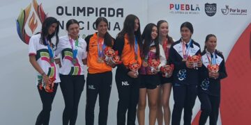 Plata y bronce para tenistas potosinas en la Olímpiada Nacional