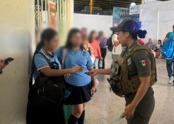 Guardia Civil Estatal fortalece acciones de prevención y cultura de la denuncia en la Huasteca y el Altiplano