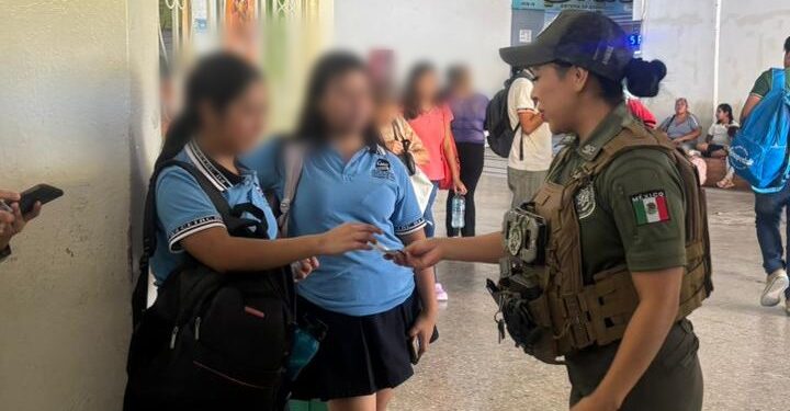 Guardia Civil Estatal fortalece acciones de prevención y cultura de la denuncia en la Huasteca y el Altiplano