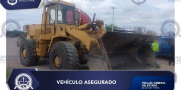 Aseguran maquinaria pesada con reporte de robo en Rioverde