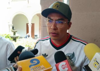 Cuauhtli Badillo buscará instalar pantallas en el Congreso para la inauguración del Mundial