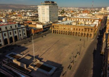 Evalúan cambiar sede de transmisiones mundialistas si no autorizan apuntalamiento en Fundadores
