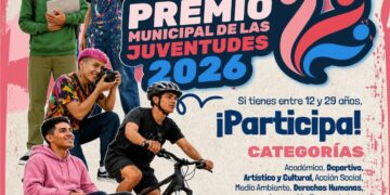 Ayuntamiento de SLP lanza convocatoria para el Premio Municipal de las Juventudes 2026