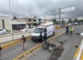 Muere motociclista tras choque en el desnivel de Sierra Leona