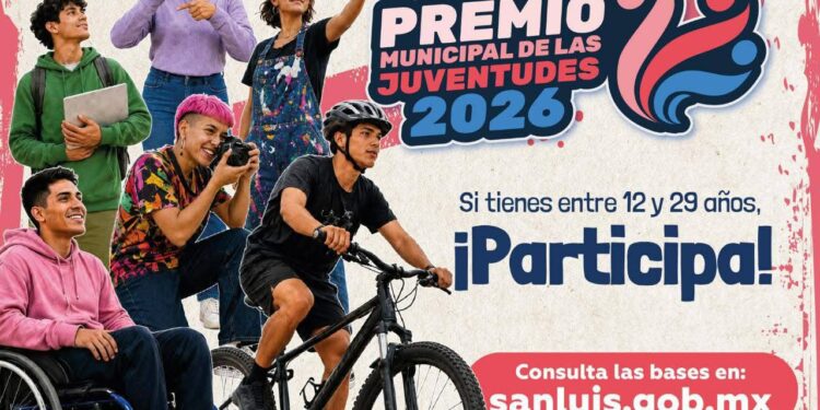 Abren convocatoria para el Premio Municipal de las Juventudes 2026
