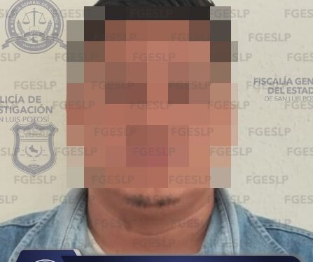 Detienen a hombre acusado de violencia familiar en Soledad de Graciano Sánchez