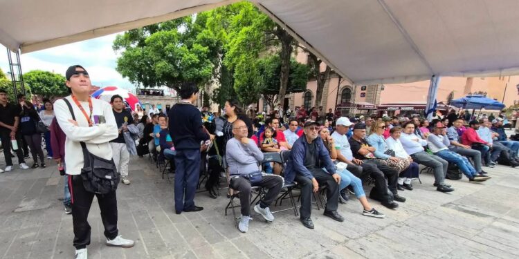 Viven potosinos ambiente mundialista con partido entre Portugal y RD Congo