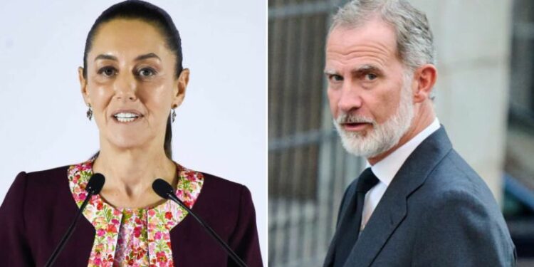 Sheinbaum contempla posible encuentro con el rey Felipe VI