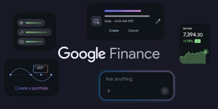 Google Finance incorpora la inteligencia artificial y estrena aplicación