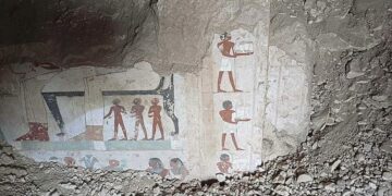 Descubren en Luxor una tumba de 3 mil años con inscripciones de un hombre llamado Paser