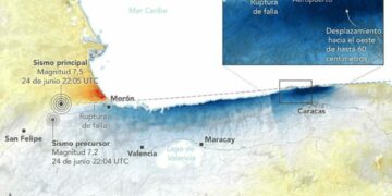 NASA revela que desplazamiento de tierra de 60 centímetros causó daños extremos en Caracas