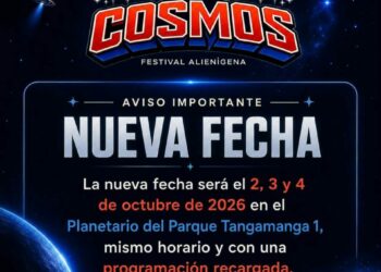 Cambia de fecha Cosmos Festival por condiciones climáticas