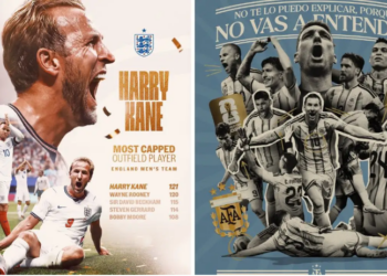 Argentina vence 2-1 a Inglaterra y disputará la final del Mundial 2026 contra España