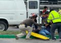 Motociclista resulta gravemente herido tras choque en Himno Nacional