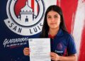 Valentina López firmó con el Atlético Femenil Sub 19