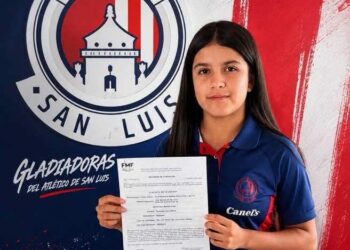 Valentina López firmó con el Atlético Femenil Sub 19