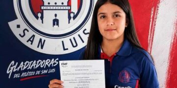 Valentina López firmó con el Atlético Femenil Sub 19
