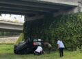 Volcadura en el río Santiago deja dos personas lesionadas