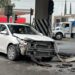 Dos accidentes dejan cuantiosos daños en Periférico Norte