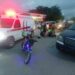 Pareja resulta lesionada tras choque entre camioneta y motocicleta en Ciudad Valles