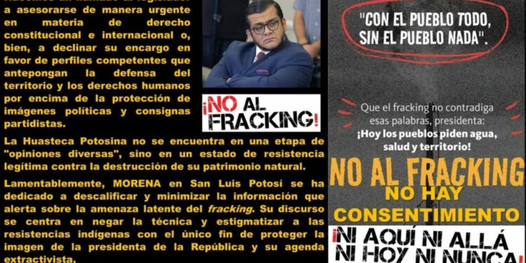 Piden a diputado de Morena asesorarse o declinar al cargo por alguien con conocimiento sobre el fracking