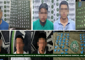 Detienen a seis presuntos distribuidores de droga en operativos coordinados en San Luis Potosí