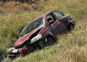 Choque múltiple en la carretera 57 deja solo daños materiales