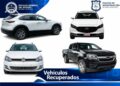 Policía de Investigación asegura cuatro vehículos con reporte de robo en SLP