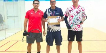 Rodrigo Montoya gana el segundo oro centroamericano en Racquetbol