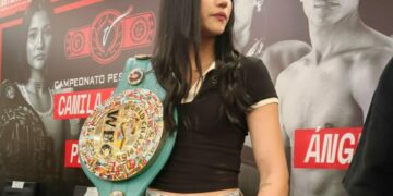 Camila Zamorano presentó su próxima pelea, será el 22 de agosto en la Arena Potosí