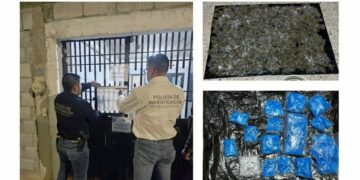 Aseguran más de 500 dosis de presunta droga durante cateo en inmueble de Matehuala