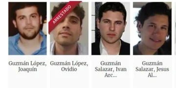 EU ofrece millonaria recompensa por Iván Archivaldo  y Jesús Alfredo, hijos de Joaquín “El Chapo” Guzmán