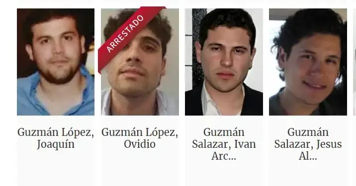 EU ofrece millonaria recompensa por Iván Archivaldo y Jesús Alfredo, hijos de Joaquín “El Chapo” Guzmán