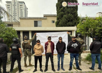 Detienen en Zapopan a seis presuntos miembros de Los Deltas, brazo armado del CJNG
