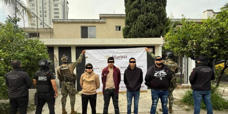 Detienen en Zapopan a seis presuntos miembros de Los Deltas, brazo armado del CJNG
