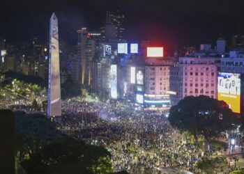 Disturbios en Buenos Aires tras la final del Mundial dejan al menos 12 detenidos