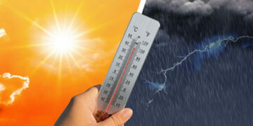 SMN prevé lluvias fuertes a muy fuertes en gran parte del país; persiste el calor extremo