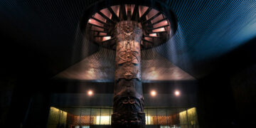 Intensas lluvias causan ingreso de agua en la Sala Mexica del Museo Nacional de Antropología