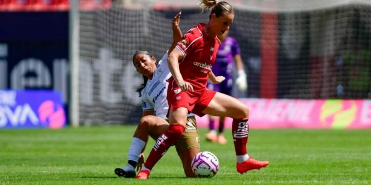 Toluca remonta y golea al Atlético Femenil por 4 a 1