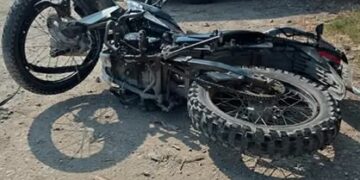 Motociclista resulta lesionado tras choque con automóvil en Ciudad Valles