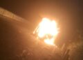 Vuelca y se incendia vehículo en la Valles-Tamazunchale; conductor queda grave