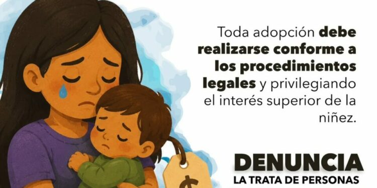 Fiscalía alerta sobre posibles casos de venta o entrega ilegal de niñas y niños