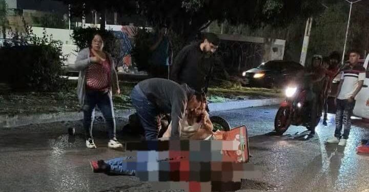 Muere repartidor tras accidente en la avenida Salvador Nava